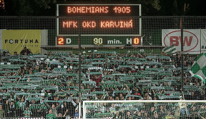 Děkovačka po utkání.