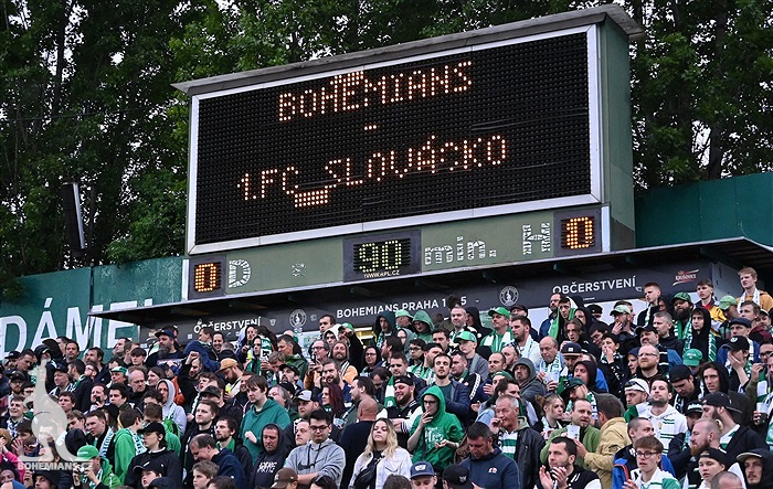 Bohemians - Slovácko 0:0 (0:0)