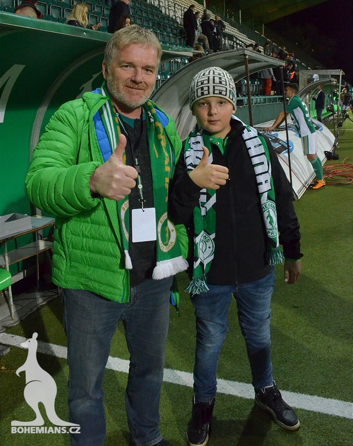 Dění na tribunách: Bohemians - Baník Ostrava