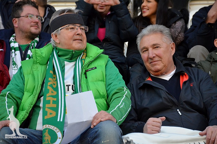 Dění na tribunách: Bohemians - Plzeň