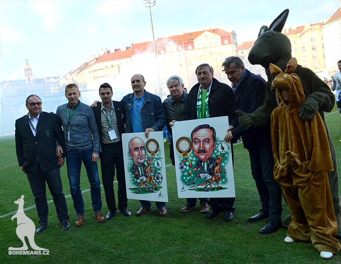 Dění na tribunách: Bohemians - Plzeň