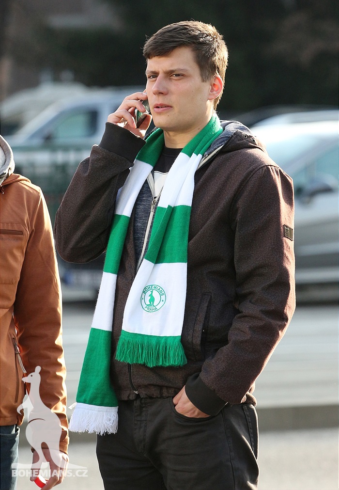 Dění na tribunách: Bohemians - Plzeň