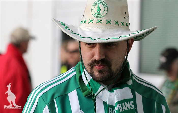 Dění na tribunách: Bohemians - Plzeň