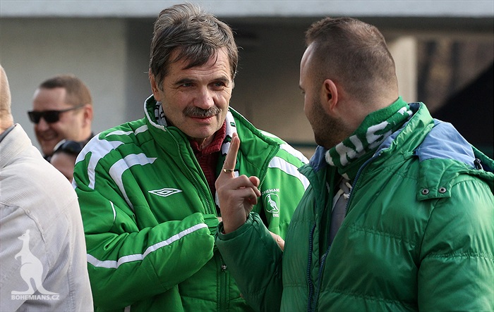 Dění na tribunách: Bohemians - Plzeň