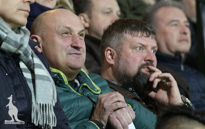 Dění na tribunách: Bohemians - Plzeň