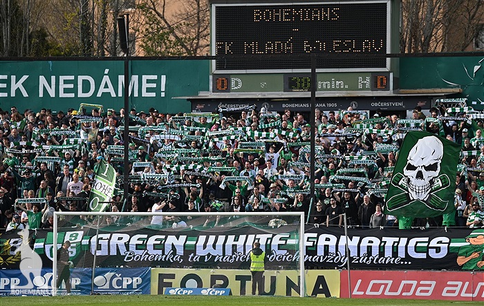 Bohemians - Mladá Boleslav 4:0 (1:0)