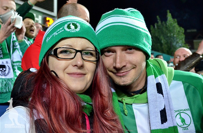 DĚNÍ NA TRIBUNÁCH: Bohemians - Boleslav