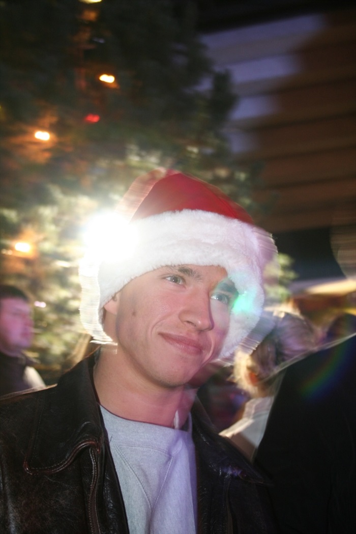 Pavel Hašek v roli Ježíška.