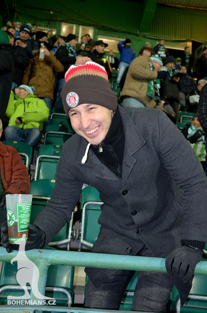 Dění na tribunách: Bohemians - Zbrojovka