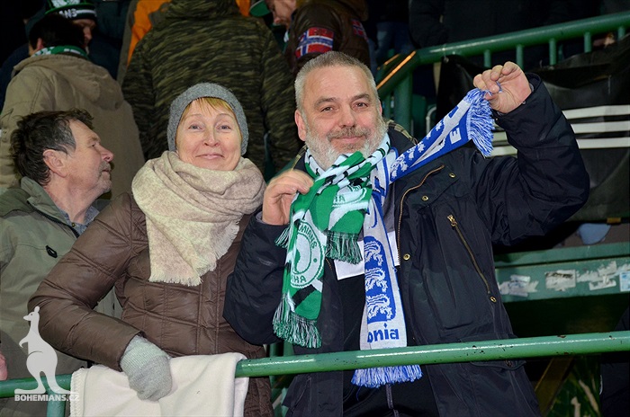 Dění na tribunách: Bohemians - Zbrojovka