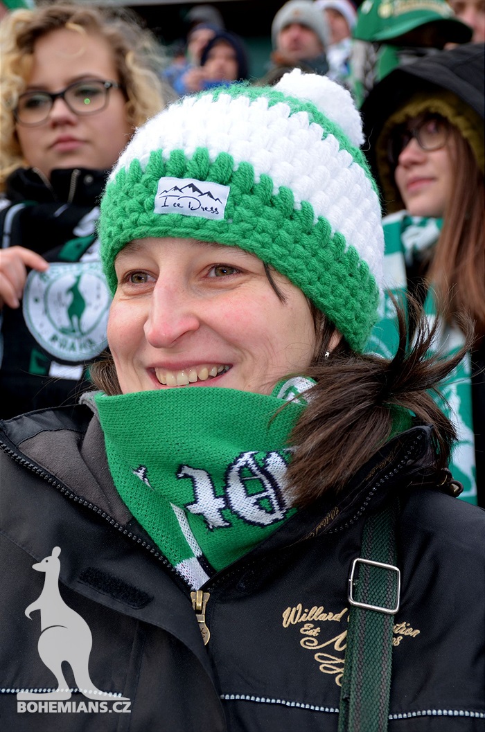 Dění na tribunách: Bohemians - Teplice