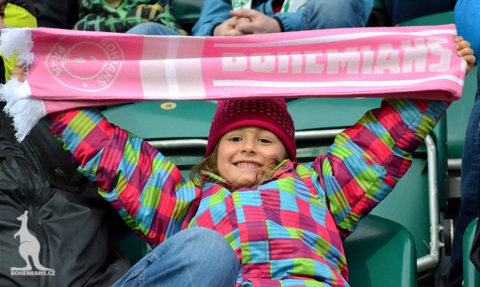 Dění na tribunách: Bohemians - Dukla