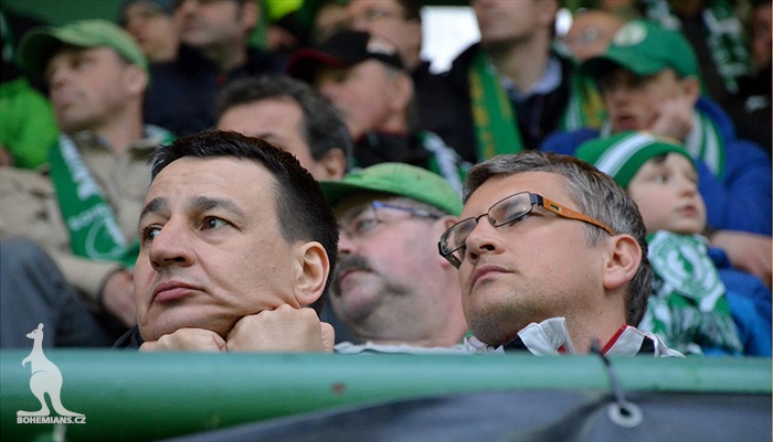 Dění na tribunách: Bohemians - Dukla