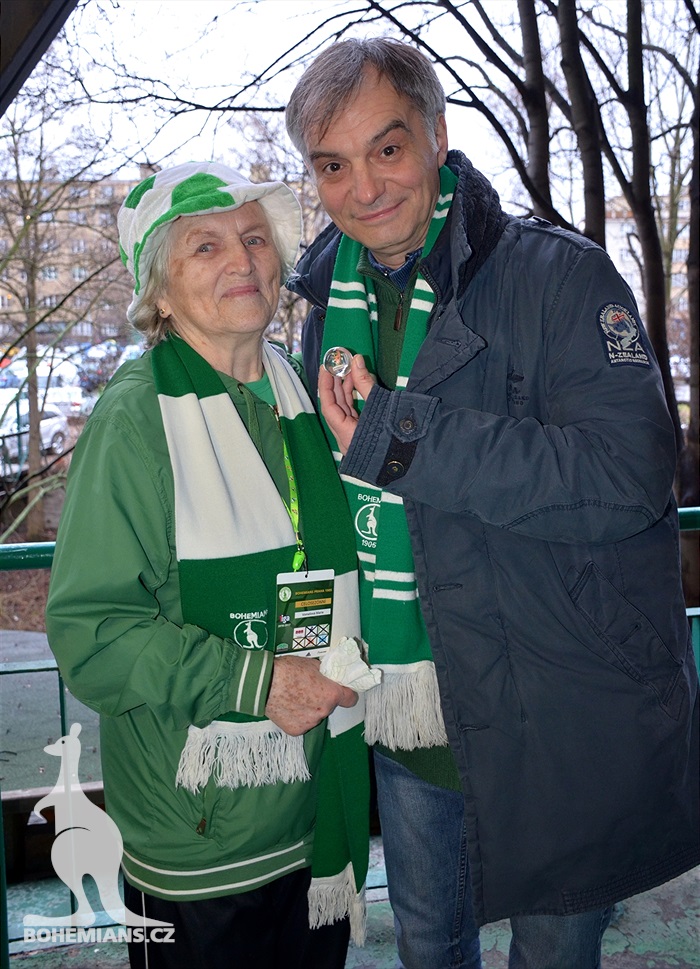 Dění na tribunách: Bohemians - Dukla