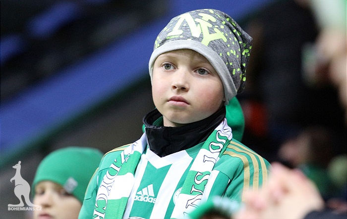 Dění na tribunách: Bohemians - Dukla