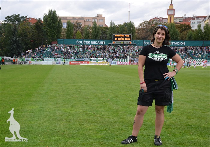DĚNÍ NA TRIBUNÁCH: Bohemians - Slavia
