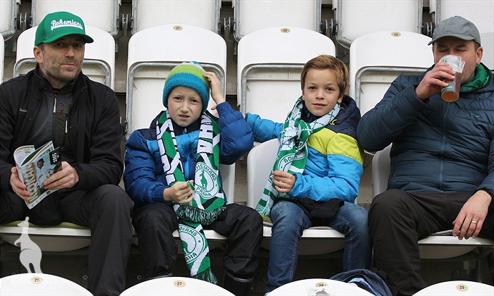 DĚNÍ NA TRIBUNÁCH: Bohemians - Teplice