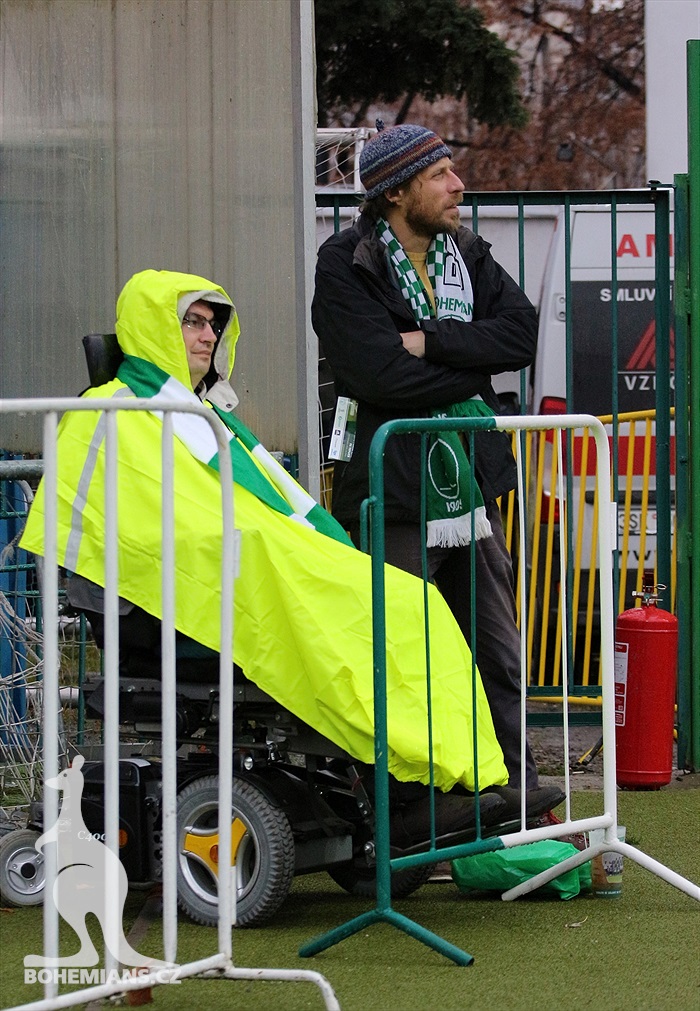 DĚNÍ NA TRIBUNÁCH: Bohemians - Teplice