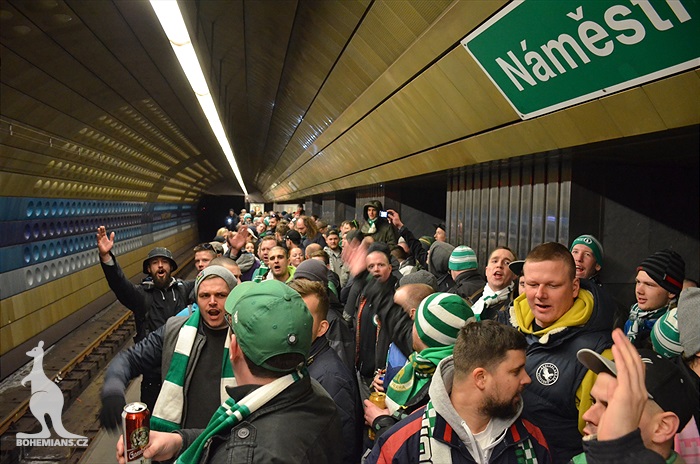 Dění na tribunách: Sparta - Bohemians