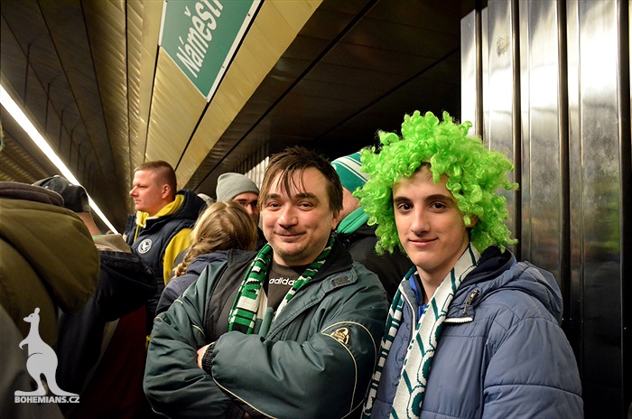 Dění na tribunách: Sparta - Bohemians