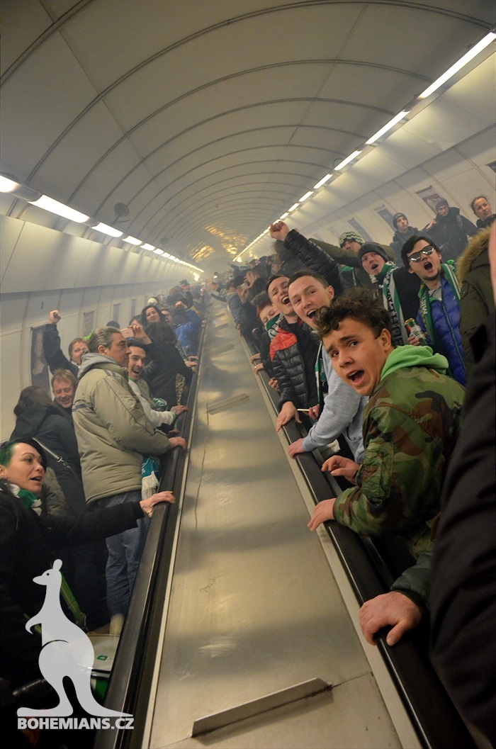 Dění na tribunách: Sparta - Bohemians