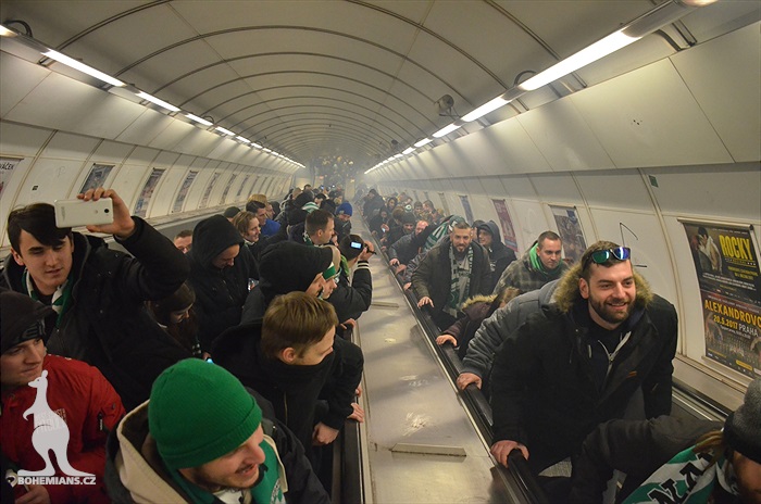 Dění na tribunách: Sparta - Bohemians