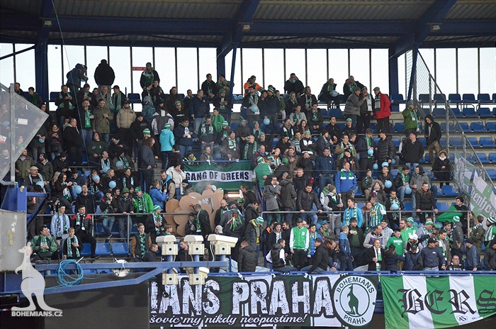 Dění na tribunách: Sparta - Bohemians