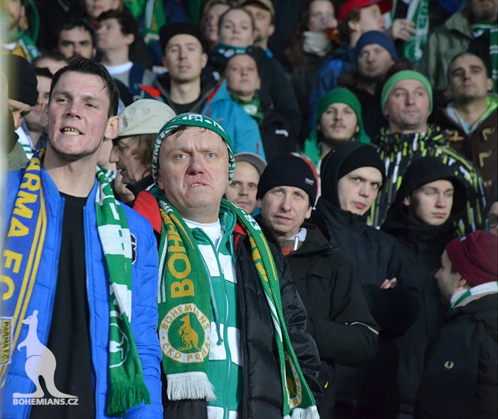 Dění na tribunách: Sparta - Bohemians