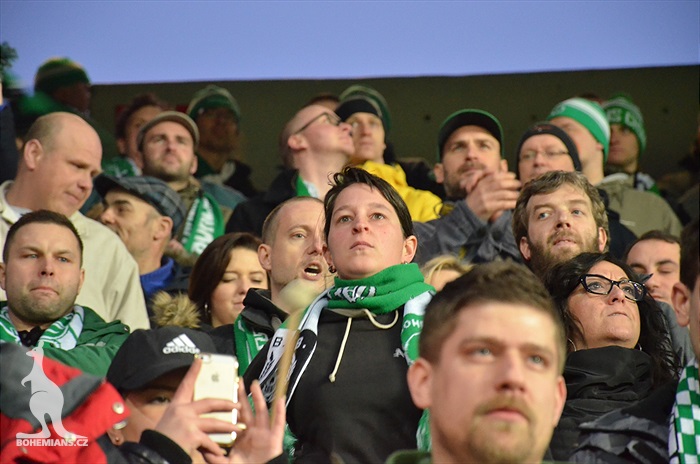 Dění na tribunách: Sparta - Bohemians