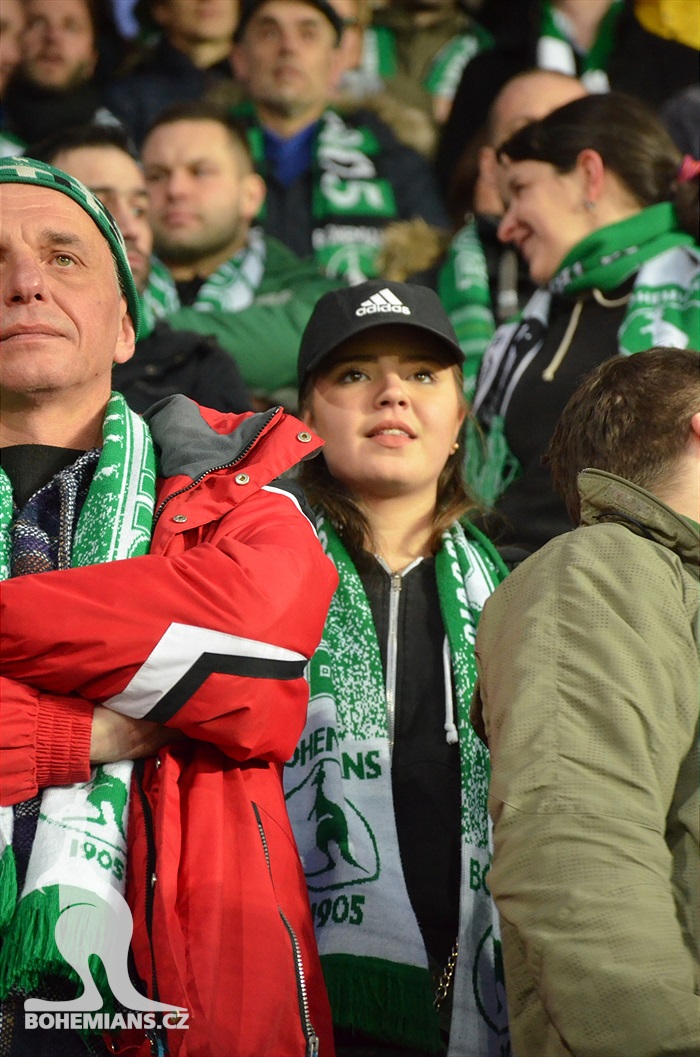Dění na tribunách: Sparta - Bohemians
