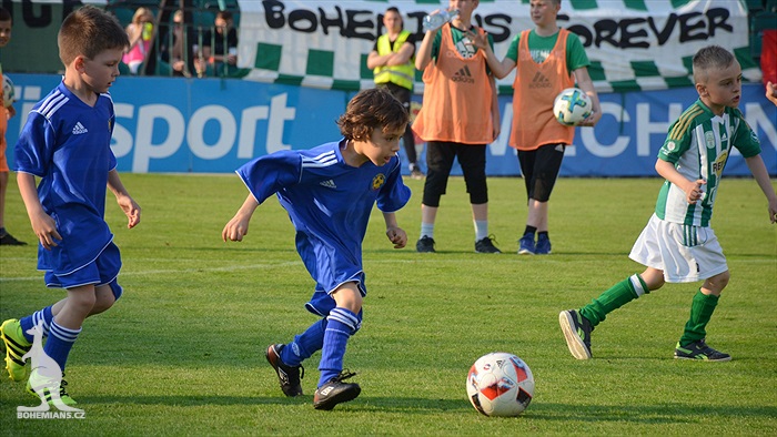Dění na tribunách Bohemians - Jihlava 1:1