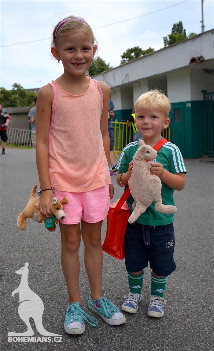 DĚNÍ NA TRIBUNÁCH: Bohemians - Pardubice