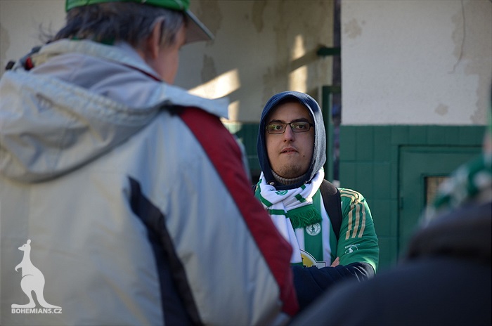 Dění na tribunách: Slavia - Bohemians
