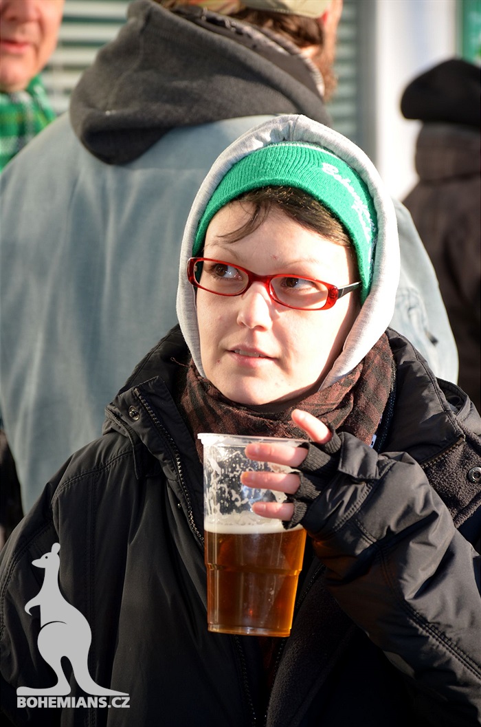 Dění na tribunách: Slavia - Bohemians