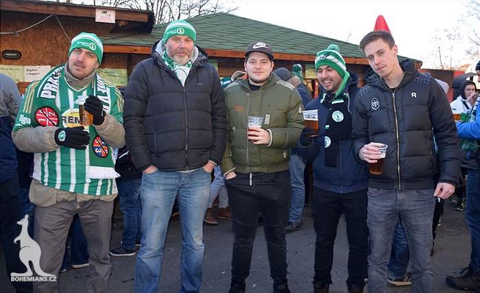 Dění na tribunách: Slavia - Bohemians