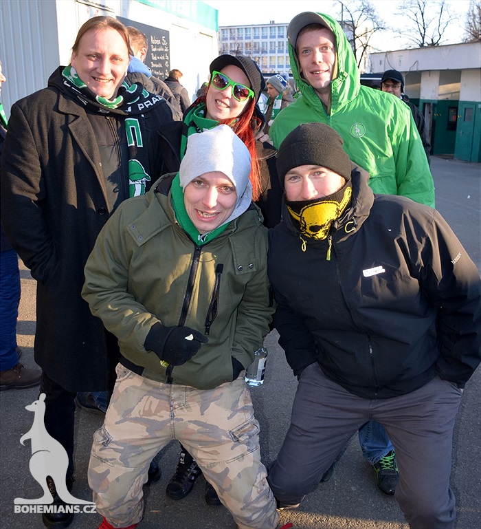 Dění na tribunách: Slavia - Bohemians