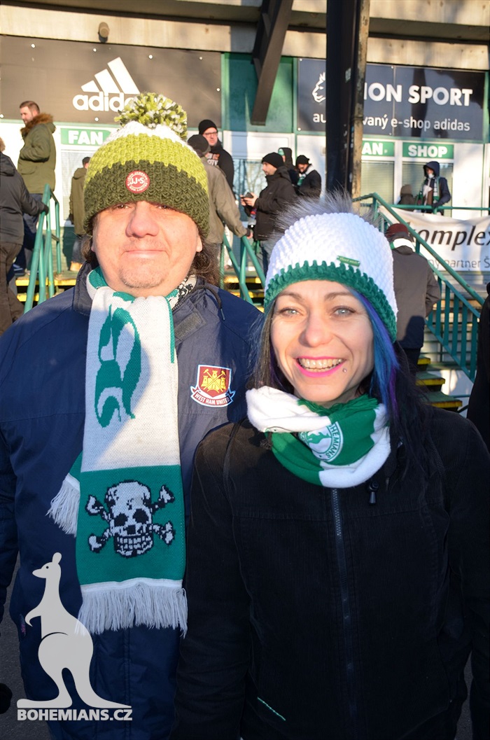 Dění na tribunách: Slavia - Bohemians