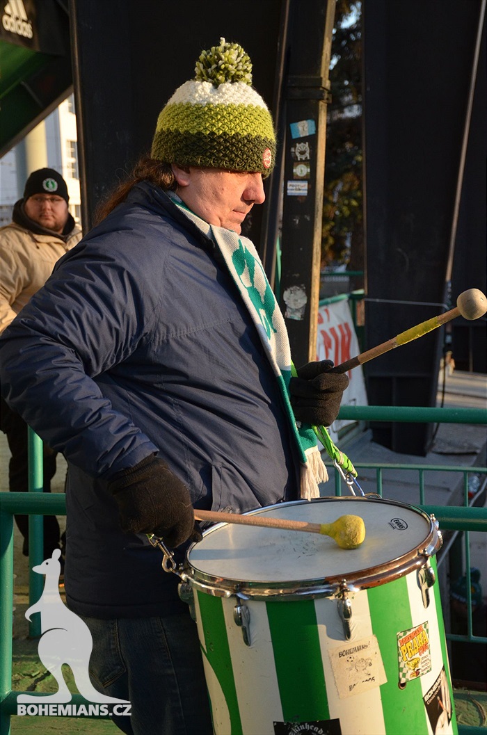 Dění na tribunách: Slavia - Bohemians