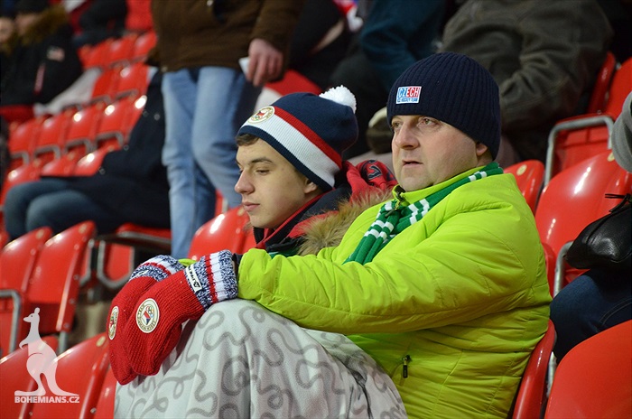 Dění na tribunách: Slavia - Bohemians
