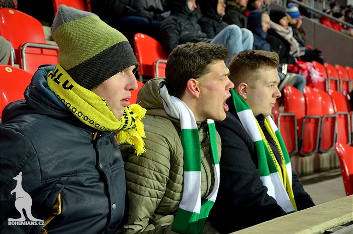 Dění na tribunách: Slavia - Bohemians