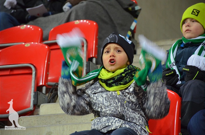 Dění na tribunách: Slavia - Bohemians
