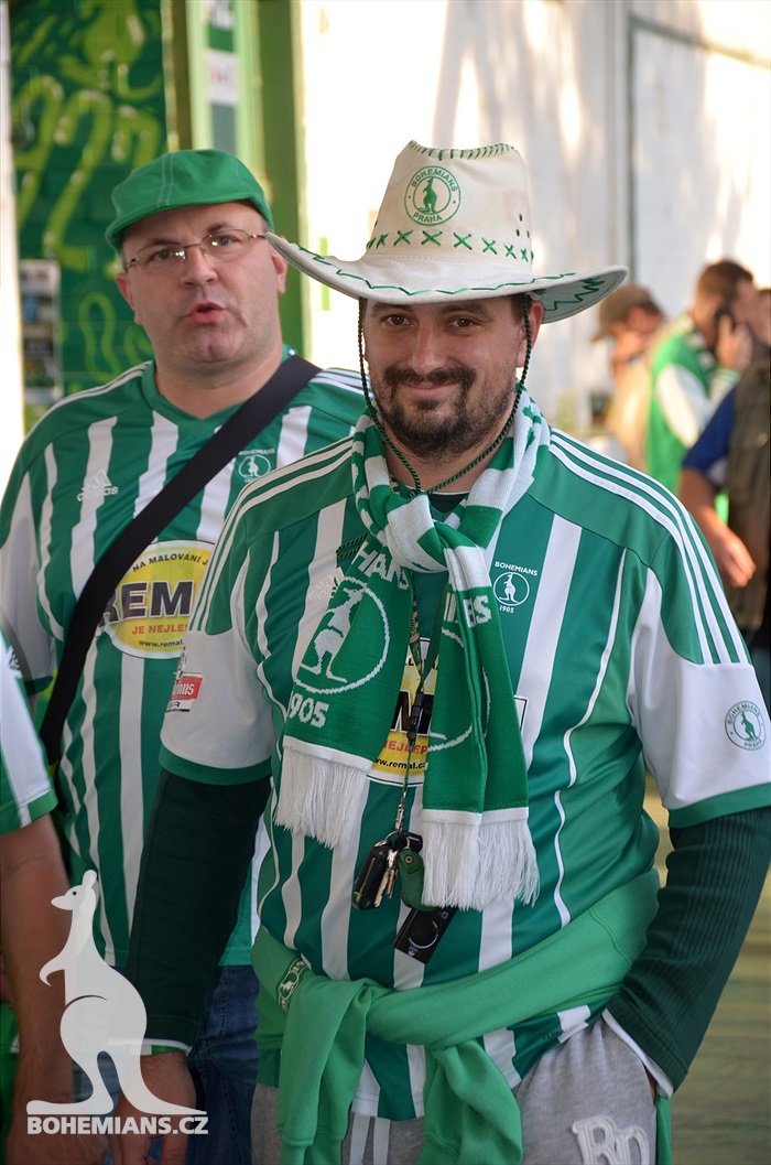 DĚNÍ NA TRIBUNÁCH: Bohemians - Příbram