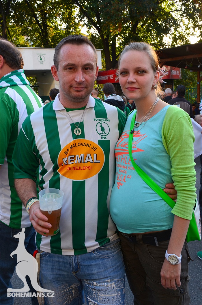 DĚNÍ NA TRIBUNÁCH: Bohemians - Příbram
