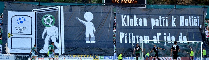 DĚNÍ NA TRIBUNÁCH: Bohemians - Příbram