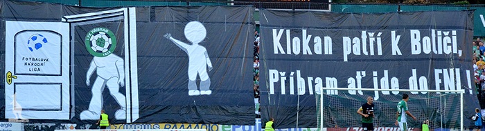 DĚNÍ NA TRIBUNÁCH: Bohemians - Příbram