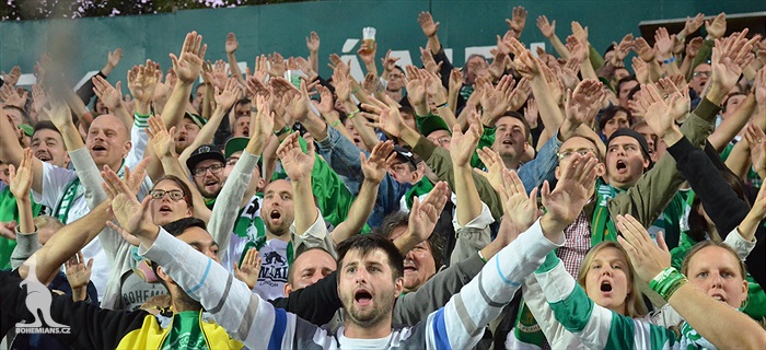 DĚNÍ NA TRIBUNÁCH: Bohemians - Příbram