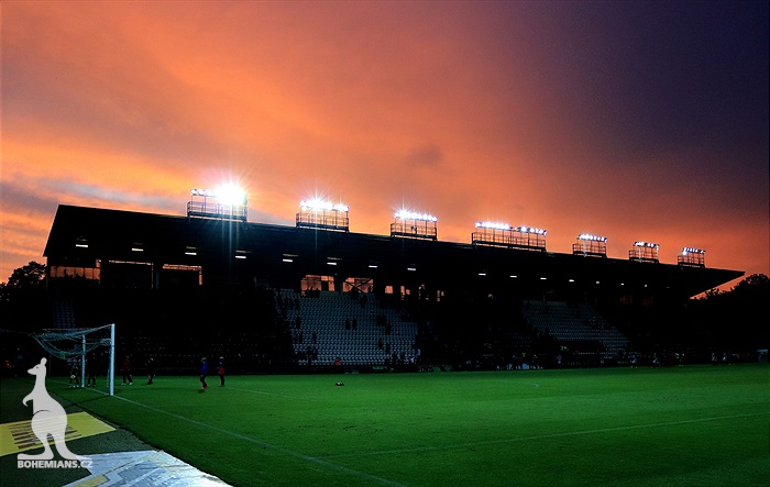 Dění na tribunách: Bohemians - Jablonec
