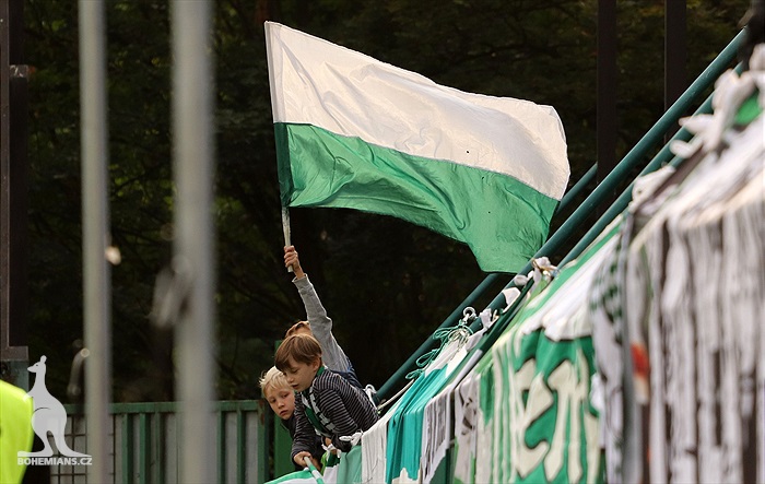 Dění na tribunách: Bohemians - Jablonec