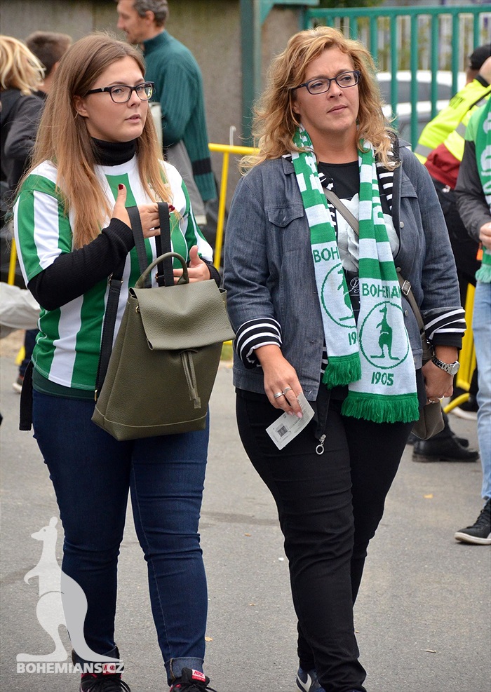 Dění na tribunách: Bohemians - Jablonec