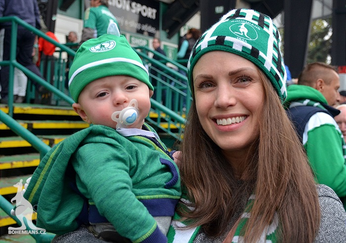 Dění na tribunách: Bohemians - Jablonec
